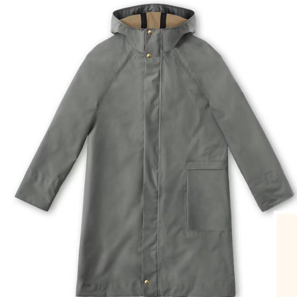 Fairechild | Women's Harbour Rain Coat in Rosemary